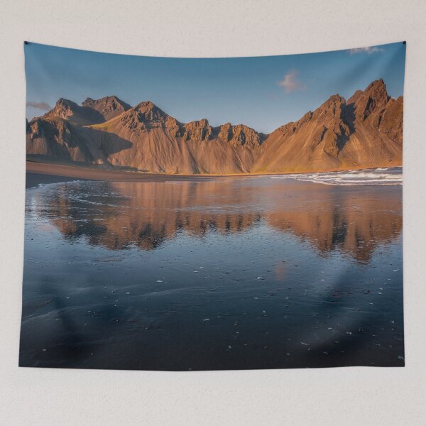 Item preview, Vestrahorn and Stokksnes Beach Iceland designed and sold by Catherine Reading.