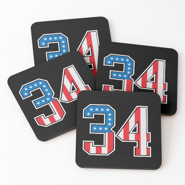 Item preview, 34 American Classy Numbers thirty-four United States Flag designed and sold by Urosek.