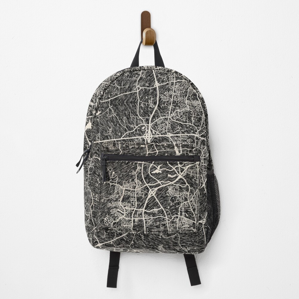 Vista previa del artículo con la obra «Mochila», diseñado y vendido por InkMaps.