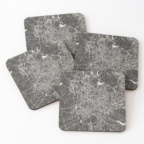 Item preview, Cary map North Carolina Ink lines 2 designed and sold by InkMaps.