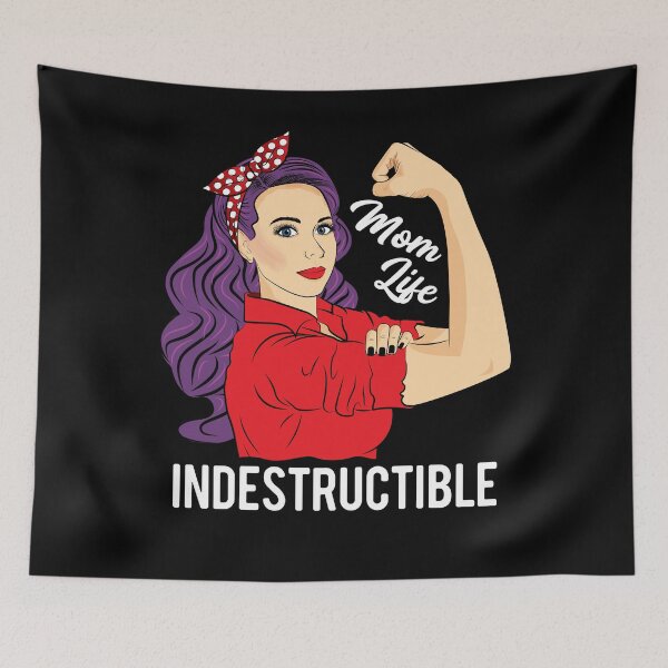 Item preview, Mom Life Indestructible Women Mother’s Day designed and sold by ZNOVANNA.