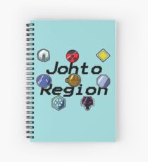 Pokemon Gym Badges: Johto Spiral Notebook