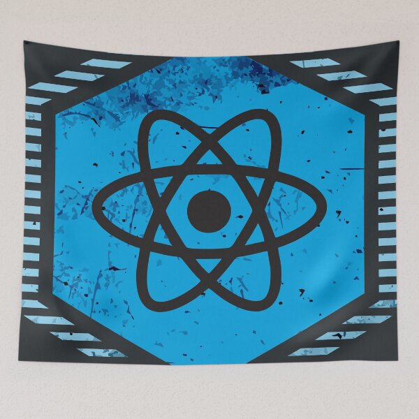 Item preview, React Vintage Logo (Dark) designed and sold by Devshirt.