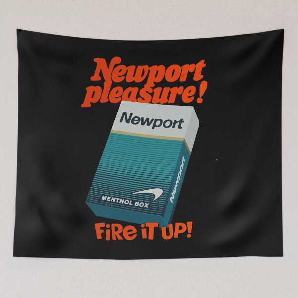 Item preview, Vintage Newport Cigarette Ad Classic T-Shirt designed and sold by Lukifo-Tender.