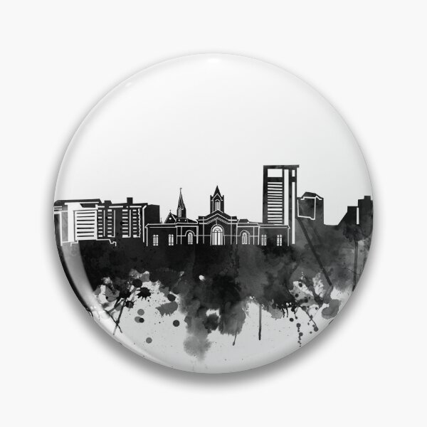 Item preview, fort collins skyline bw designed and sold by BekimART2.