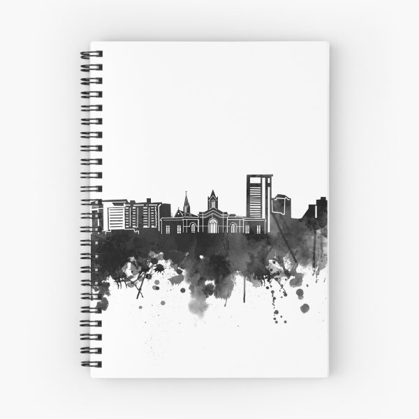 Item preview, fort collins skyline bw designed and sold by BekimART2.