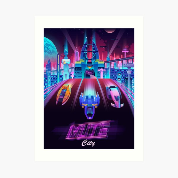 F Zero Art Prints Redbubble