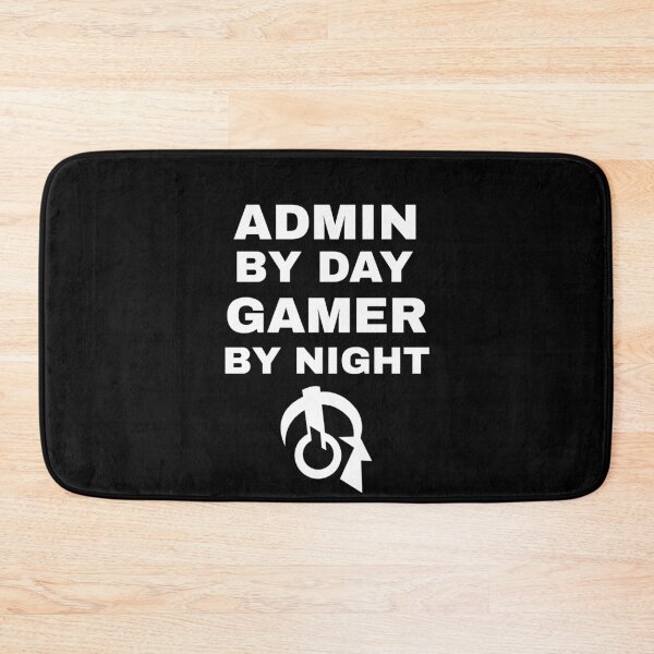 Item preview, Admin By Day Gamer By Night designed and sold by Superhero Gear.