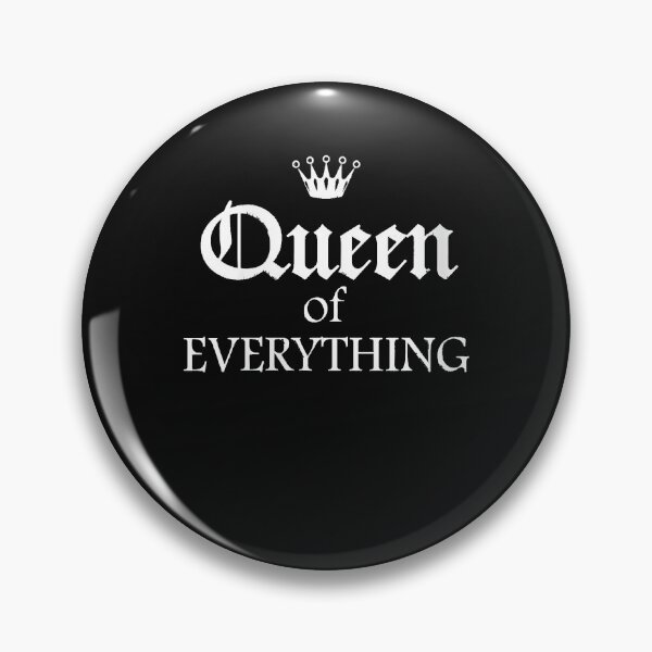 Artikelvorschau, Womens Queen of Everything Shirt Wife Gifts Funny Couples Matching V-Neck T-Shirt entworfen und verkauft von Lukifo-Tender.