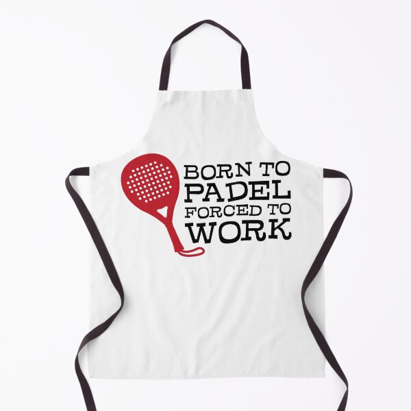 Item preview, Born to play padel forced to work designed and sold by Eenig.