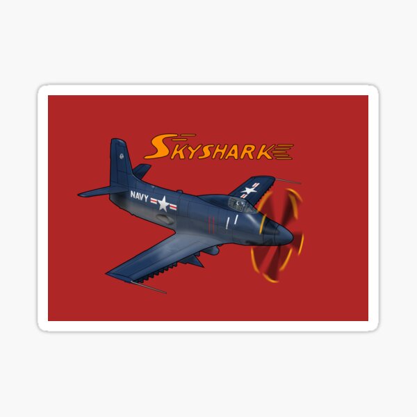 Douglas A2D Skyshark Sticker