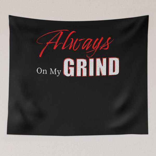 Item preview, Always On My Grind Pullover Hoodie designed and sold by Lukifo-Tender.