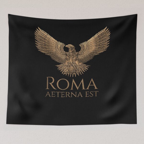 Item preview, Ancient Rome - Legionary Steampunk Eagle - Roma Aeterna Est T-Shirt designed and sold by Lukifo-Tender.