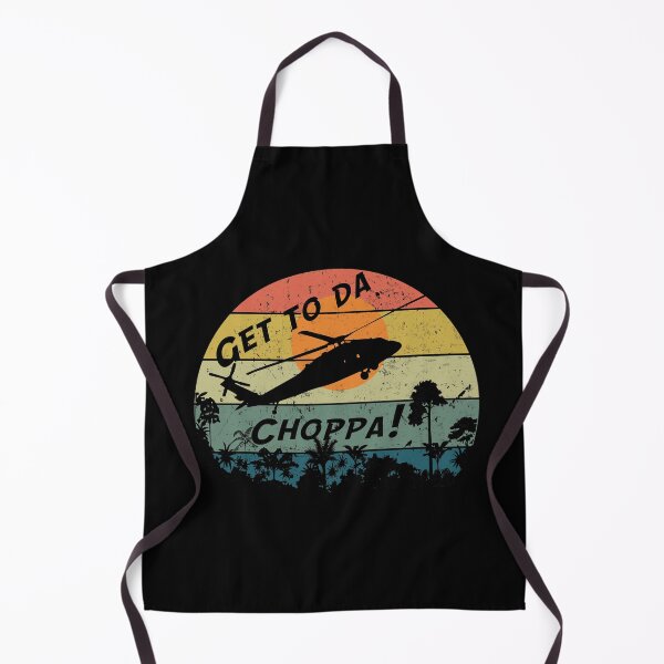 Item preview, Get To The Chopper funny retro sci-fi movie quote  designed and sold by handcraftline.