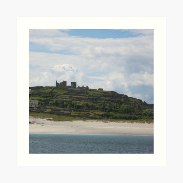 Castle ruins Aran Islands Art Print