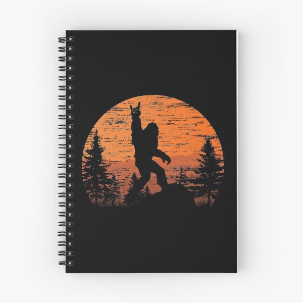 Item preview, Funny Bigfoot Rock Roll Retro Moon Forest Sasquatch Believers designed and sold by tuanitus.