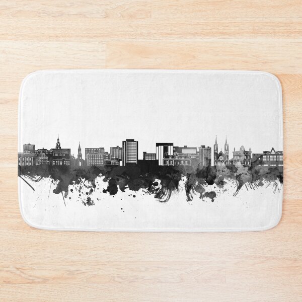 Item preview, macon skyline bw designed and sold by BekimART2.