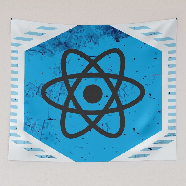 Item preview, React Vintage Logo (Light) designed and sold by Devshirt.