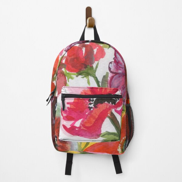 Item preview, red flowers with anemone designed and sold by kosarandrea.