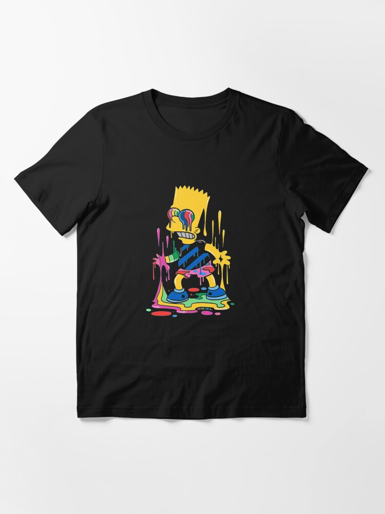 trippy bart shirt