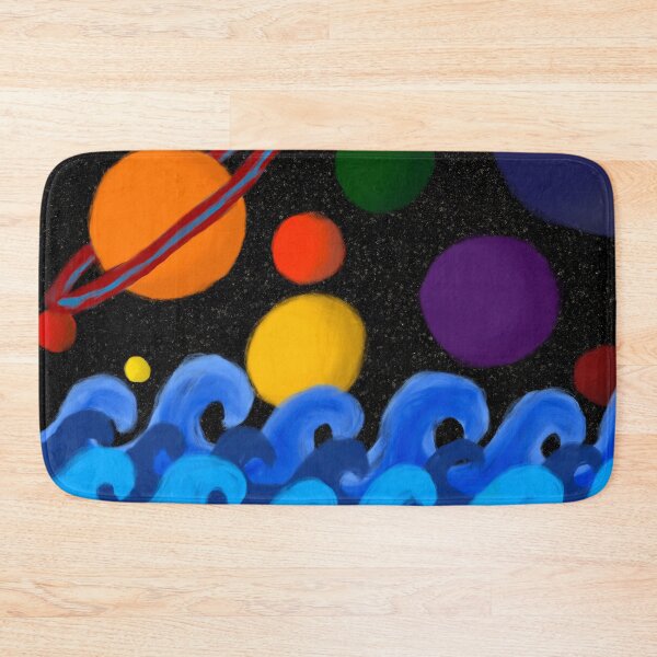 Item preview, Spacey waves  designed and sold by CatJohnCranston.