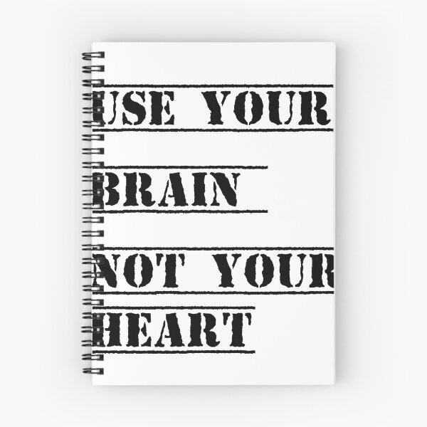 Item preview, Use Your Brain not Your Heart don't be emotion designed and sold by KAASHIRT.