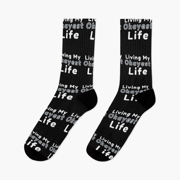 Item preview, Living My Okayest Life designed and sold by SunfullyYours.