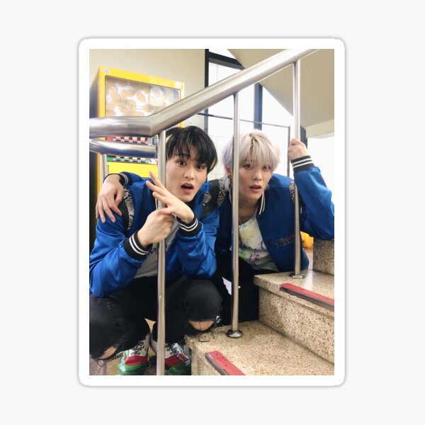 Mark Lee And Nakamoto Yuta Sticker By Charrypinky Redbubble 4818