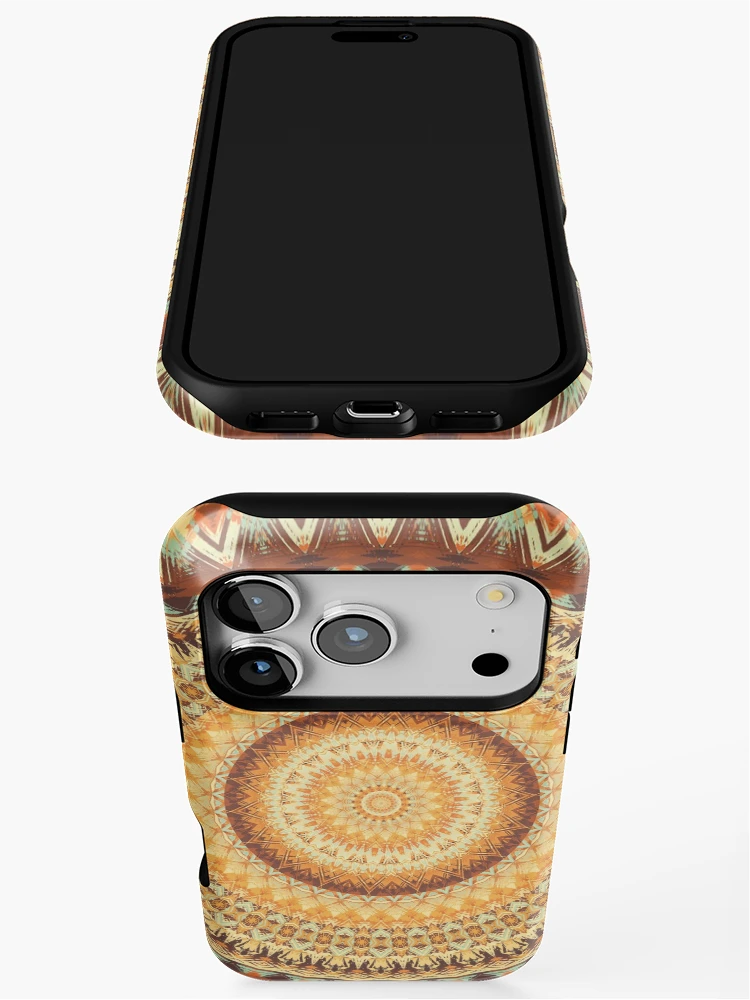 Thumbnail 3 of 4, iPhone Case, Mandala 063 designed and sold by Mandala Of Life.