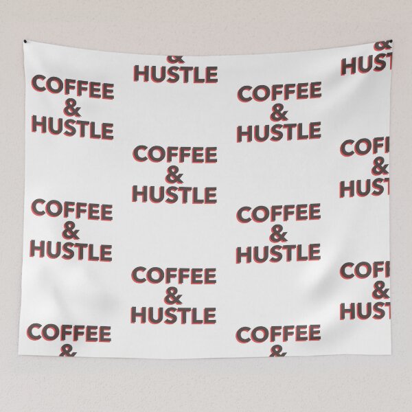 Item preview, Coffee and Hustle T-shirts and Apparel Design designed and sold by MucciStore.