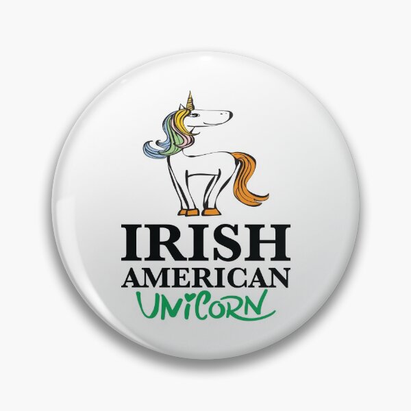 Item preview, Irish American Unicorn Cartoon designed and sold by ProjectX23.