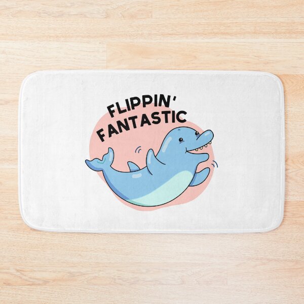 Item preview, Flippin Fantastic Funny Dolphin Puns  designed and sold by punnybone.