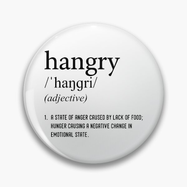 Item preview, Funny Hangry Definition designed and sold by TheNC.