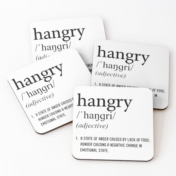 Artikelvorschau, Lustige Hangry Definition entworfen und verkauft von TheNC.