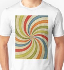 Psychedelic Retro Spiral Unisex T-Shirt