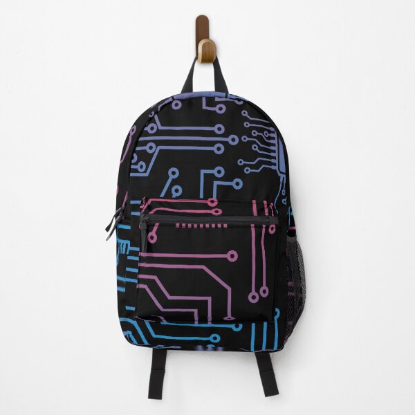 Item preview, A blue and red computer / electrical  circuit designed and sold by crazycollective.
