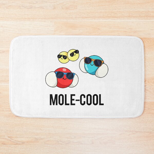 Item preview, Mole-Cool Funny Molecule Puns  designed and sold by punnybone.