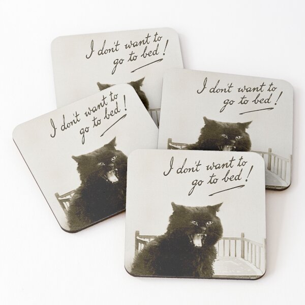 Item preview, Angry cat doesn't want to sleep designed and sold by OroboroCustom.