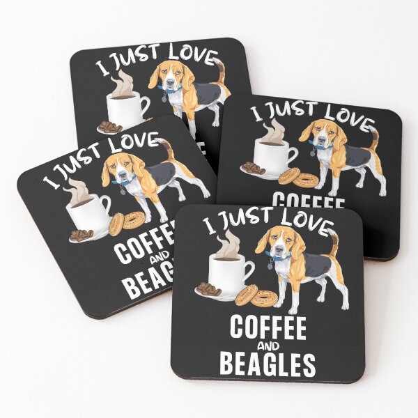 Item preview, I Just Love Coffee And Beagles designed and sold by ZavageDesigns.