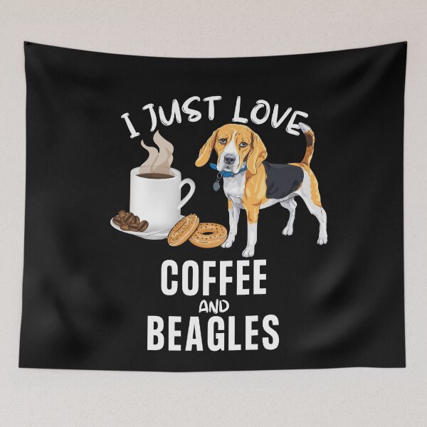 Item preview, I Just Love Coffee And Beagles designed and sold by ZavageDesigns.