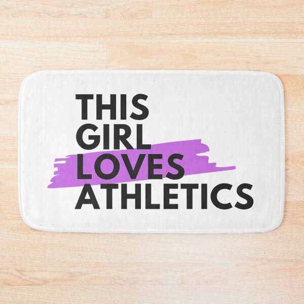 Item preview, This girl loves athletics designed and sold by TheGreenGoat.