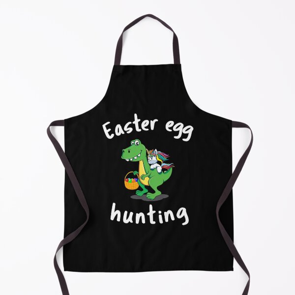 Item preview, T Rex And Unicorn Easter Egg Hunting designed and sold by DARBOL-DESIGN.