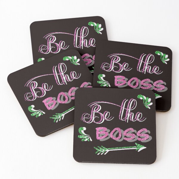 Item preview, Be the Boss Slogan designed and sold by CreArtation.