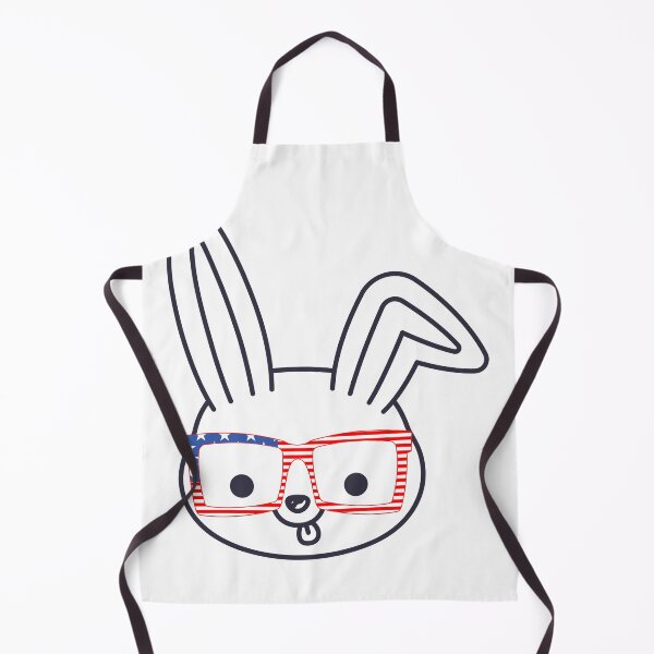 Item preview,  Bunny with Glasses, Rabbit with Glasses, Badass Funny Bunny, Bunny Wearing Glasses designed and sold by Airmilly Store.