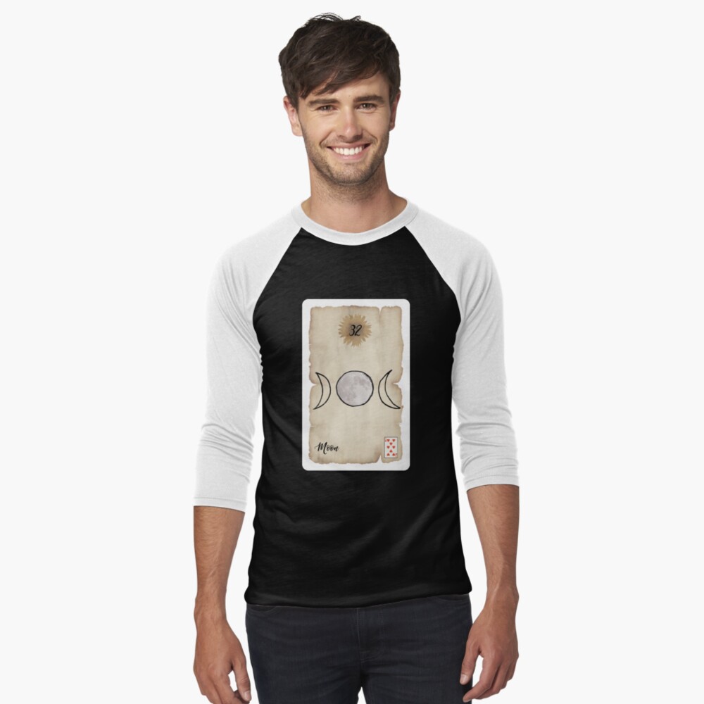 Item preview, Baseball ¾ Sleeve T-Shirt designed and sold by TheMaverickSage.