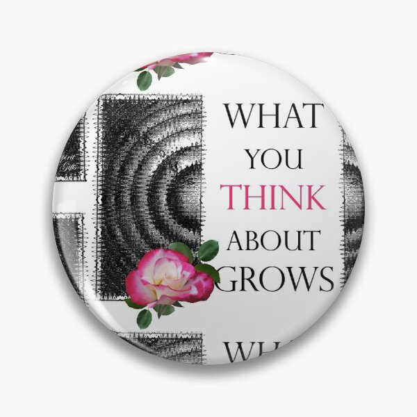 Item preview, What You Think About Grows, the Ripple Effect White designed and sold by SpiritGifts.