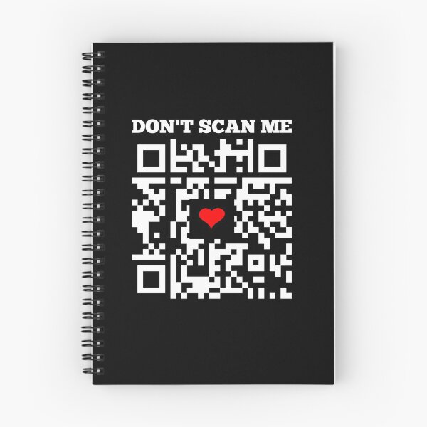 Item preview, Don't Scan Me QR Code Joke designed and sold by wowcele.