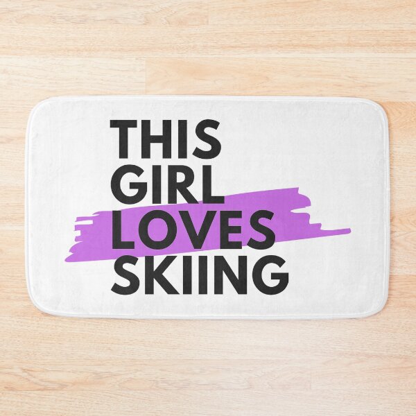 Item preview, This girl loves skiing designed and sold by TheGreenGoat.