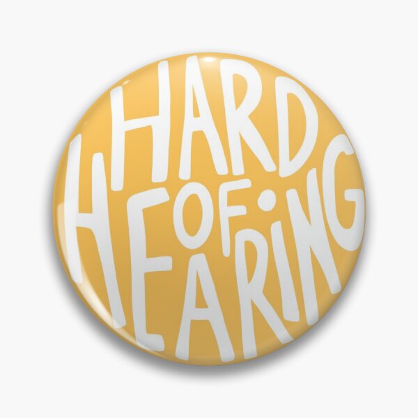 Item preview, Hard of Hearing (Yellow&White) designed and sold by illhustration.