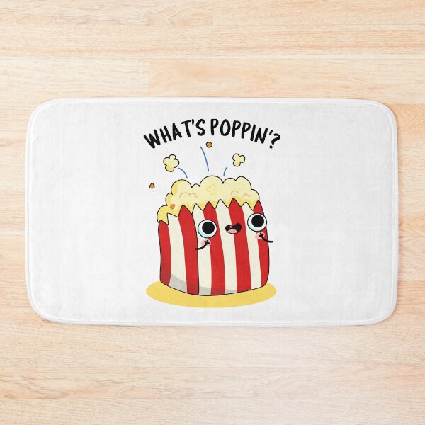 Item preview, What's Poppin Funny Popcorn Puns  designed and sold by punnybone.